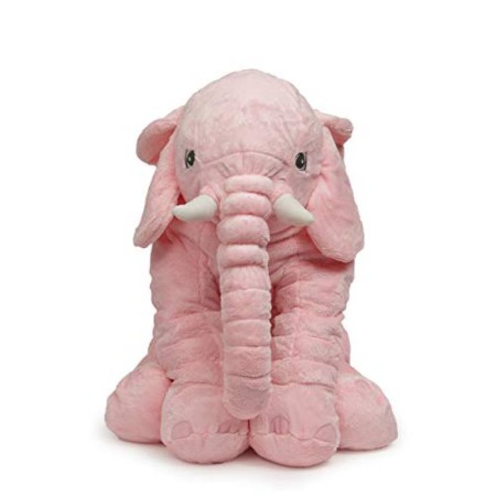 24inch Elephant Stuffed Animal Plush Toy (Pink)
